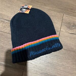 Womens Massachusetts Beanie Hat